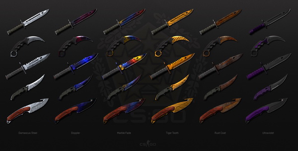 Случайный нож для CS GO купить рандомно на сайте